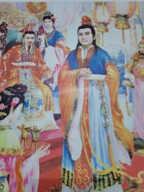 曹子建七步赋诗图，对开