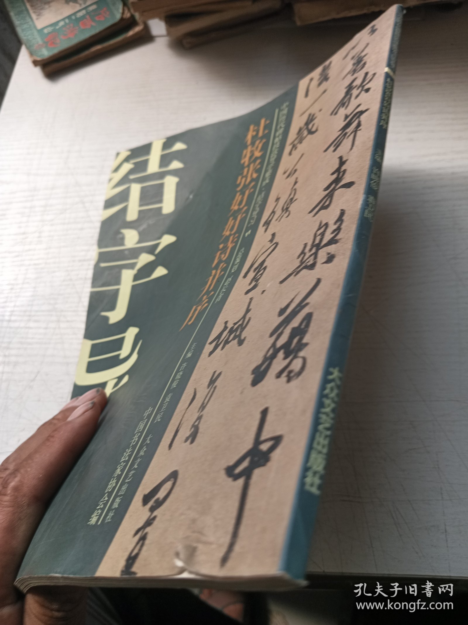 中国历代碑帖技法导学集成 结字导习11杜牧张好好诗并续