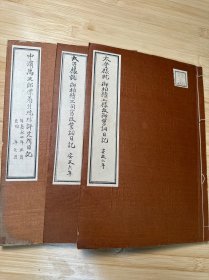 罕见！琉球国文献史料，《中滨万次郎漂着付琉球评定所日记等3种》存三册。维新史料编纂会！