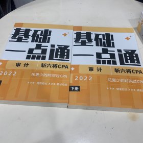 基础一点通：审计2022上下册