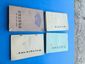 诗文古诗文4册