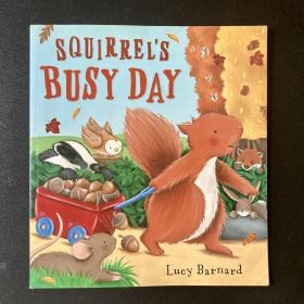 Squirrel’s Busy Day 原版童书绘本