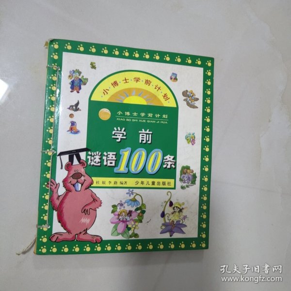 学前谜语100条——小博士学前计划（注音版）