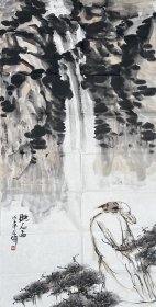 ？家伟，135x68，山水人物画