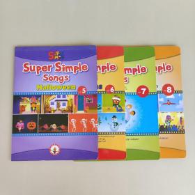 Super simple songs（5-8册合售）