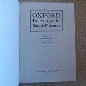 The Oxford Encyclopedic English Dictionary Joyce M.Hawkins & Robert Allen 英语进口百科英语大词典