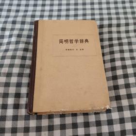 简明哲学辞典 1973年一版一印