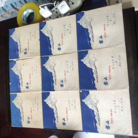 【少数民族资料】六十年代 贵州毕节老彝文字汇笔记本：彝汉字汇，老彝文字汇【共15册合售】32开平装书写本 杨文虎搜集 品相见图