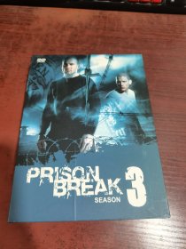 PRISON BREAK SEASON3 DVD（3碟）