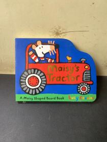小鼠波波开拖拉机 幼儿英语启蒙纸板书 英文原版 Maisy's Tractor 2-5岁 进口童书 亲子趣味阅读儿童英语故事绘本