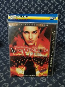 V字仇杀队 DVD电影（收藏碟片未拆封）光盘
