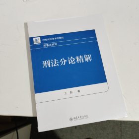 刑法分论精解 21世纪法学教材 王新