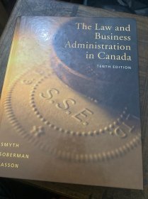 The Law and Business
Administration in Canada
TENTH EDITION
AN
法律与商业
加拿大行政管理
第十版
art.一（在元音音素前）