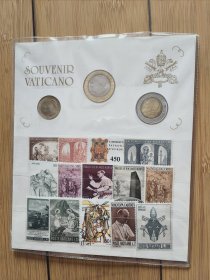 梵蒂冈邮票钱币纪念册