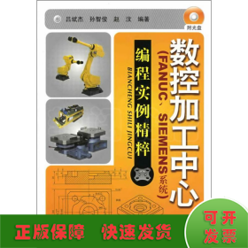 数控加工中心：编程实例精萃（FANUC、SIEMENS系统）