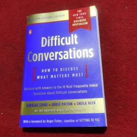 Difficult Conversations：How to Discuss What Matters Most