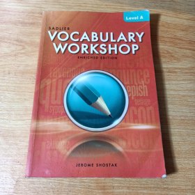 Sadlier Vocabulary Workshop levelA