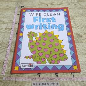 Wipe Clean First Writing 9780721432724