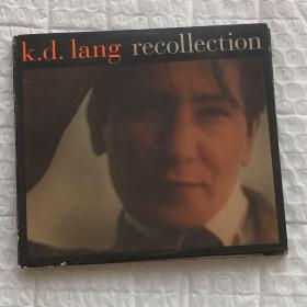 原版2CD：k.d. lang  Recollection 精选（二手无退换）