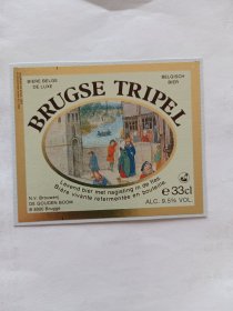 酒标——外国酒标 BRUGSE TRIPEL