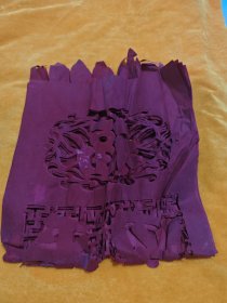 几十年的老剪纸门花