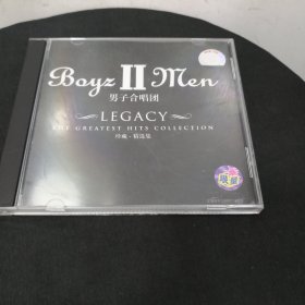 CD Boyz II Men legacy 男子合唱团 珍藏精选集
