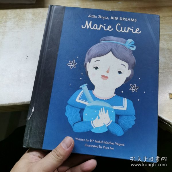 英文原版Marie Curie小女孩有大梦想