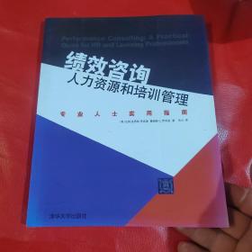 绩效咨询·人力资源和培训管理：专业人士实用指南