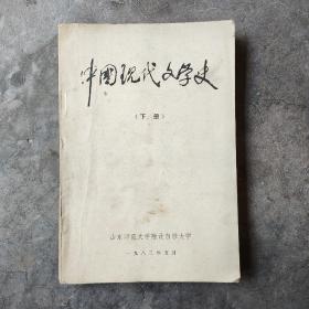 中国现代文学史 下册