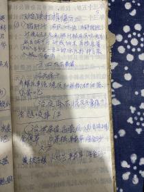 手抄医学资料 多种医方如产后、产门不闭、乳少、通脉散及存后人治妇科经验良方等等内容