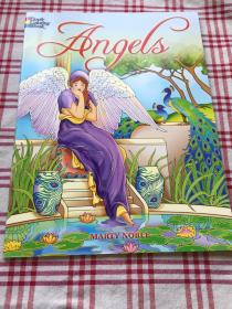 Angels Coloring Book