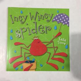 Incy Wincy Spider 亲子绘本阅读 Kate Toms 作品英文儿童绘本
