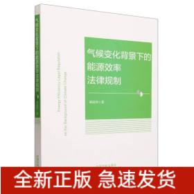 气候变化背景下的能源效率法律规制