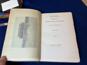 1902年英文版中国历史、艺术与文学系列第五卷（陶瓷艺术）China, Its History Arts and Literature Volume X （限量版）