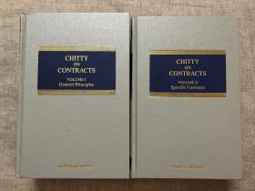 Chitty on Contracts (The Common Law Library), 31st Edition - Volume Ⅰ: General Principles, Volume Ⅱ: Specific Contracts. 奇蒂论合同法 第31版 通则+特定合同 两卷全【英文版精装，圣经纸印制】库存新书，极其厚重