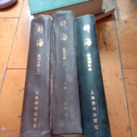 辞海 词语分册上下 增补本