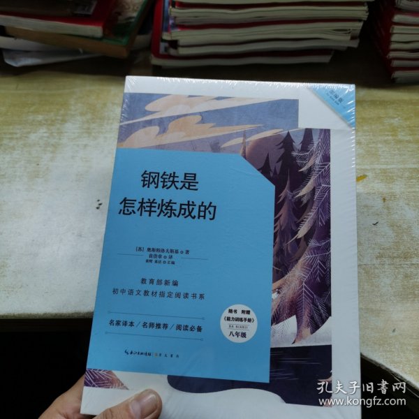 钢铁是怎样炼成的-八年级下教育部新编初中语文教材指定阅读书系(随书附赠能力训练手册）