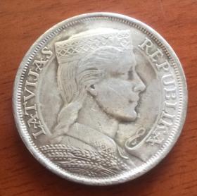 1931拉脱维亚银币