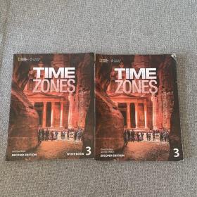 TIME ZONES COMBO SPLIT 3 SECOND EDITION+WORKBOOK3  合售