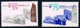 荷兰1990欧罗巴邮政局建筑2全