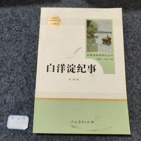 白洋淀纪事 名著阅读课程化丛书（统编语文教材配套阅读）七年级上