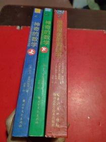 神奇的数学：数学烧脑游戏 上下册+很美很美的猜谜书(共3本)