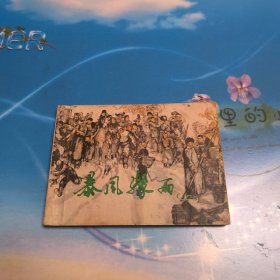 连环画 暴风骤雨（上）一版一印（麻烦书友们在购买本店商品之前，先认真看完本店品相描述，再决定是否购买本店商品谢谢理解。）