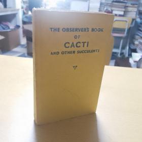 1962年，《仙人掌与其他多肉植物图鉴》，16幅彩色66幅黑白插图，精装