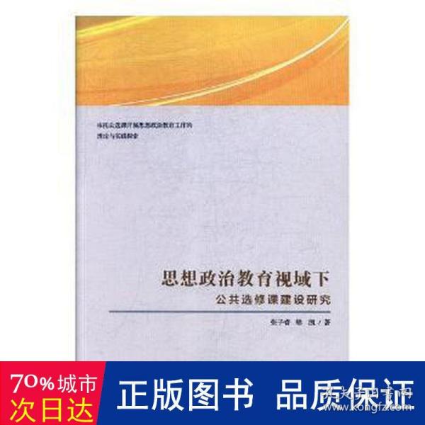 思想政治教育视域下公共选修课建设研究