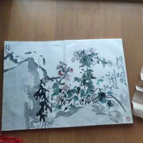 林飞虎册页画仅有一副画（保真）