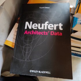 Neufert Architects' Data Fourth Edition /ErnstNeufert