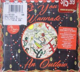 Steve Earle， So You Wannabe An Outlaw，原版CD未拆