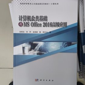 计算机公共基础与MSOffice2016高级应用(计算机类普通高等教育公共基础课系列教材)