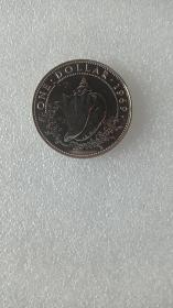1969年巴哈马海螺银币